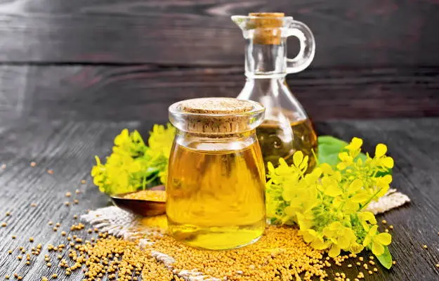زيت الخردل معلب