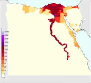 عدد سكان مصر الحضر والريف 2023 وتوقعات مستقبلية